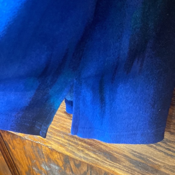 Bob Mackie Wearable Art Blue Green Blouse Woman Size 1X - Picture 6 of 8